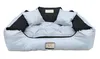 KingDog Sivé ležadlo pre psov 130x105 cm Náhľad obrázku produktu 3