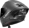 LS2 Integralhelm FF807 Dragon Carbon - Größe M Produktbild-Vorschau 5