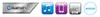 Marketing icons showing Bluetooth, music, smartphone, USB, and sensor connectivity. Produktbild-Vorschau