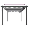Pavillon mit Ausziehbarem Dach 4x3 m Anthrazit Produktbild-Vorschau 5