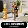 com-four® Automatischer Flaschenöffner aus Edelstahl - Produktbild-Vorschau 4
