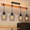 ZMH Lampada da soffitto in legno, lampada da corridoio Anteprima dell’immagine prodotto 1