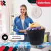 KOTARBAU® Abbeveratoio in gomma elastica 42L nero con Anteprima dell’immagine prodotto 4