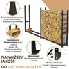 Stojak na drewno opałowe na zewnątrz metalowy 223 x 25 x Podgląd zdjęcia produktu 7