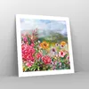 Poster - Poster ohne Rahmen - blume sommer natur - 50x50 cm Produktbild-Vorschau 7