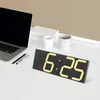 Zegar ścienny 45*16*2,5cm Czarny zegar cyfrowy LED z Podgląd zdjęcia produktu 3