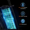 Close-up of an e-bike battery pack with feature callouts. Produktbild-Vorschau