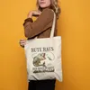 Rute Raus Der Spaß Beginnt Jutebeutel Stoffbeutel Canvas Produktbild-Vorschau 4