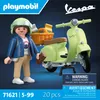 PLAYMOBIL Cars 71621 1969 Vespa 150 Sprint Veloce, Hellgrün Produktbild-Vorschau 3