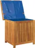 vidaXL Coffre à coussins d'extérieur 60x50x61 cm bois Voir les images du produit 4