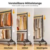 HOKEEPER Commerciële kledingrek met Z-standaard, Productafbeelding-voorbeeld 5