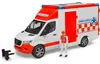 MB Sprinter Ambulanz mit Fahrer und Light + Sound Modul Produktbild-Vorschau 2