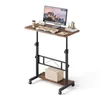 Iropro Schreibtisch höhenverstellbar 80x40cm, Computertisch Produktbild-Vorschau 1