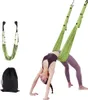 Zelená hrazda na jógu, pás Back Leg Stretch Strap Door Náhled obrázku produktu 1