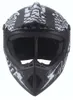 Crosshelm Helm Kinderhelm Quad Motocross Skeleton Schwarz Produktbild-Vorschau 3