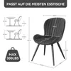 Hawthyhome Esszimmerstühle 2er Set Polsterstuhl mit Produktbild-Vorschau 2