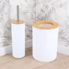 Tendance Mülleimer 5L weiß 18,5 cm x 18,5 cm x 24 cm Produktbild-Vorschau 2