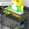 OKWISH Spülbecken Organizer, Edelstahl Küchen Organizer mit Produktbild-Vorschau 8