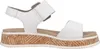 Rieker 'R-EVOLUTION' Damen Echtleder Sandalen weiss , Produktbild-Vorschau 4