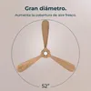 Cecotec Stropný ventilátor s diaľkovým ovládaním, 52" Náhľad obrázku produktu 8
