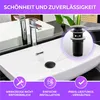 Schwarz Siphon Waschbecken Ablaufgarnitur mit Überlauf, Pop Produktbild-Vorschau 7