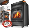 KESSER® Gasheizer Gasheizofen Heizstrahler 3,4 kW Gas Kamin Produktbild-Vorschau 1