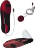 Chauffe-pieds Lenz Heat Sole 2.0, noir rouge Voir les images du produit 5