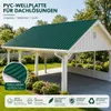 22 x Wellplatte 12,47m² Profilplatte Trapezblech  PVC Produktbild-Vorschau 3