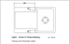 Villeroy & Boch Keramikspüle 33341FRW, Siluet 45 flat Produktbild-Vorschau 5