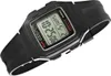 A black digital Casio watch is shown at an angle against a white background. Produktbild-Vorschau