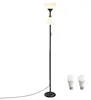 VASAGLE Deckenfluter Stehlampe mit Verstellbarer Leselampe Produktbild-Vorschau 3