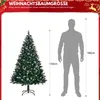 ALIGHTUP Künstlicher Weihnachtsbaum mit Kiefernzapfen und Produktbild-Vorschau 4