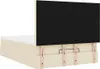 Möbel Ottoman-Bett mit Matratze Creme 140x200 cm Stoff - Produktbild-Vorschau 10