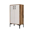 Skye Decor, Moderner Schuhschrank in Walnuss und Weiß, 60 x Produktbild-Vorschau 5