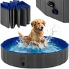 Purlov 27507 Faltbares Hundebad 160 x 30 cm, blau-grau Produktbild-Vorschau 2
