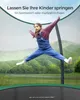 SONGMICS Trampolin Ø 244 cm, Gartentrampolin für Kinder mit Produktbild-Vorschau 6