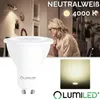 LUMILED GU10 LED Lampe 10er Set PAR16 3,4W  470 Lm Produktbild-Vorschau 2