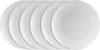 Speiseteller - Ø 27 cm - Weiß - Porzellan - 6er Set Produktbild-Vorschau 1