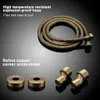 Auralum Duschsystem Antik-Messing, Vollmessing, 2 Produktbild-Vorschau 15