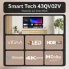 Smart Tech 43QV02V QLED Fernseher 43 Zoll Smart TV VIDAA Produktbild-Vorschau 6