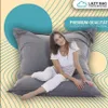 Lazy Bag Beanbag in cotone - Grigio scuro Anteprima dell’immagine prodotto 2