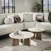 Hoyz Collection - Romano Couchtisch mit rechteckigem Bein - Produktbild-Vorschau 1