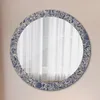 Spiegel Rund mit Aufdruck - Wandspiegel Design Wandmontage Produktbild-Vorschau 1