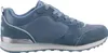 Auf dem Bild ist ein blauer Freizeitschuh von der Seite zu sehen. Der Schuh hat eine sportliche Form und ein atmungsaktives Obermaterial. Produktbild-Vorschau