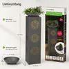 EASYmaxx LED-Dekosäule Beton-Optik mit Pflanzschale Mandala Produktbild-Vorschau 17