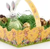 com-four® 6x Osterkorb mit Motiv - Pappkörbchen zum Produktbild-Vorschau 2