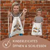 HECKBO Kinder Baumwolle Turnbeutel für Jungen Jungs | Produktbild-Vorschau 5