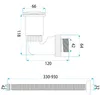 Rea Siphon De Lavabo  Flow Chrome Voir les images du produit 9