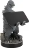 A Godzilla figurine holding a black tablet. Produktbild-Vorschau