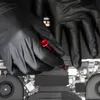 Nitril Einweg Handschuhe in Spenderbox Schwarz / Black 100 Produktbild-Vorschau 4